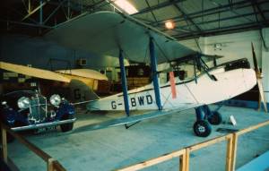 Die Flugzeuge der Shuttleworth-Collection werden im historischen Zusammenhang prsentiert